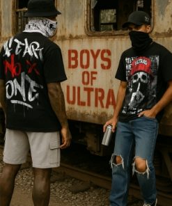 Corteo FEAR ON ONE Fullprint Washing T-shirt