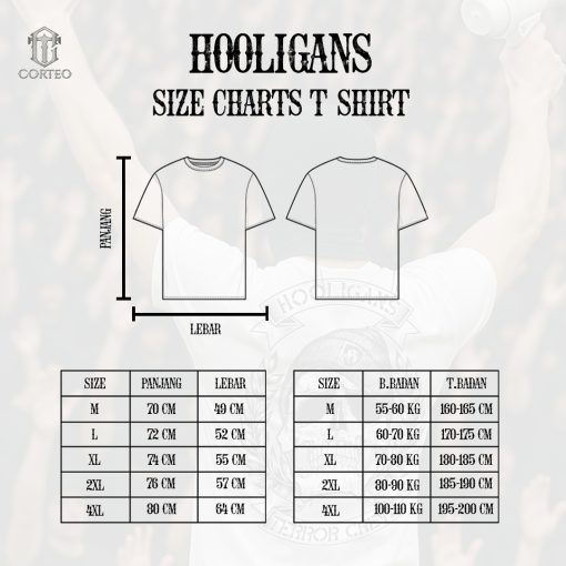 Corteo WINGS HOOLIGAN Fullprint Washing T-shirt - Image 5